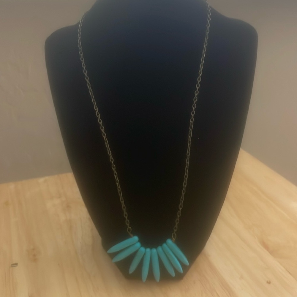 Turquoise Chain Necklace